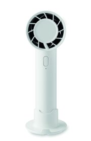 ventilateur portable personnalisable 2000 mAh - Blanc