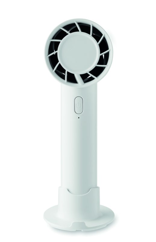 ventilateur portable personnalisable 2000 mAh - Blanc