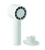 ventilateur portable personnalisable 2000 mAh - Blanc