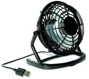 ventilateur publicitaire personnalisable ABS AIRY - Noir - visuel variation