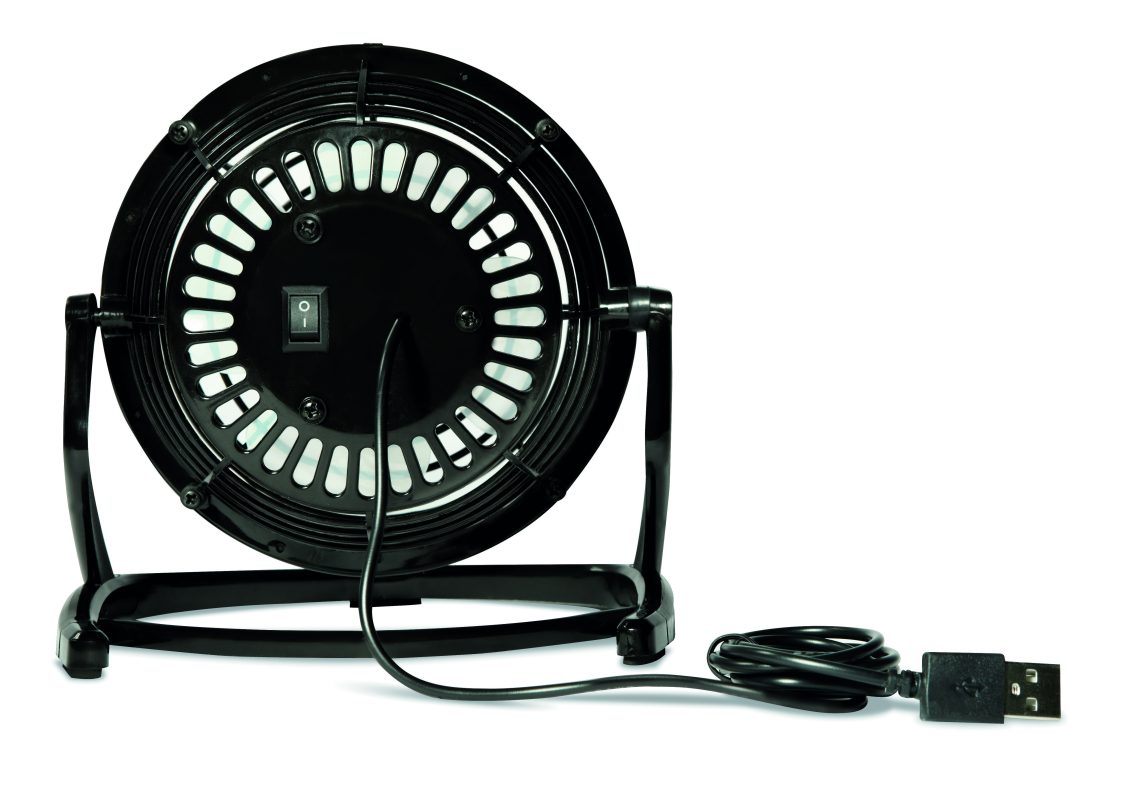 ventilateur publicitaire personnalisable ABS AIRY - Noir - visuel variation