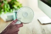 ventilateur USB personnalisable DINI - Blanc
