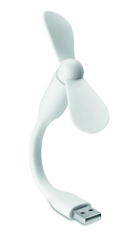 ventilateur USB personnalisable TATSUMAKI - Blanc