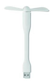 ventilateur USB personnalisable TATSUMAKI - Blanc