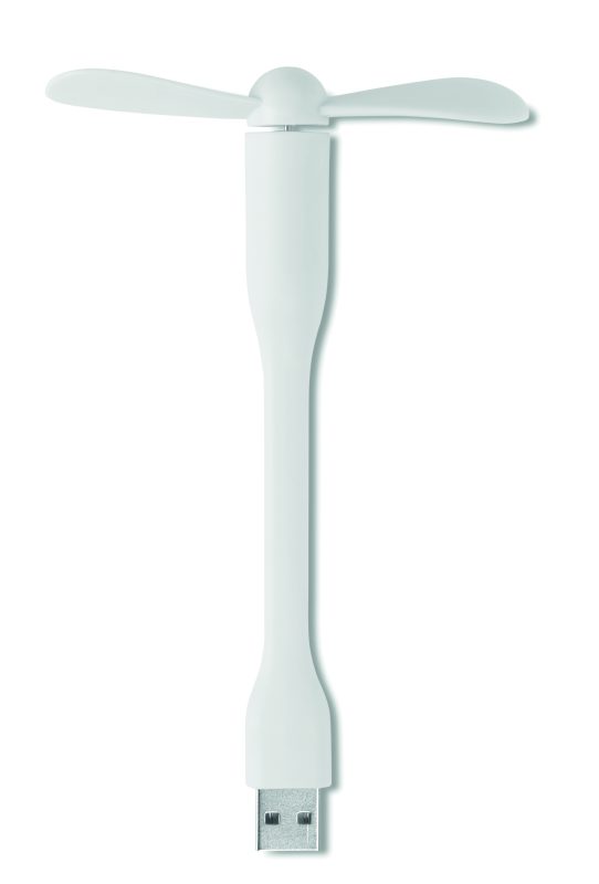 ventilateur USB personnalisable TATSUMAKI - Blanc