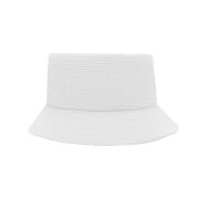 chapeau publicitaire personnalisable en paille BILGOLA+ - Blanc - visuel variation