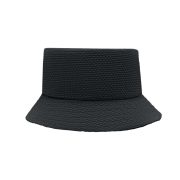 chapeau publicitaire personnalisable en paille BILGOLA+ - Noir - visuel variation